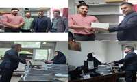 تقدیر و تشکر از خدمات ارزشمند همکاران شاغل در بایگانی، مدارک پزشکی و پذیرش 